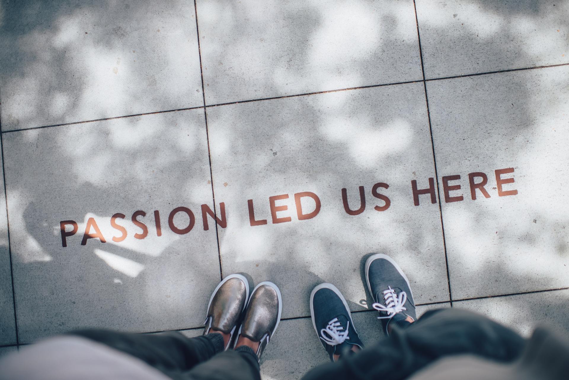 Passion Led Us here Image
